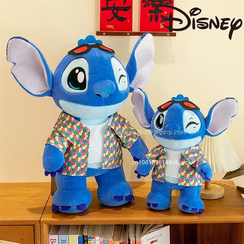 40/60/80 ซม.ขนาด Disney Stitch การ์ตูนอะนิเมะตุ๊กตายัดตุ๊กตาตกแต่งห้อง Peluche หมอนน่ารัก Plushies เครื่องประดับของขวัญ