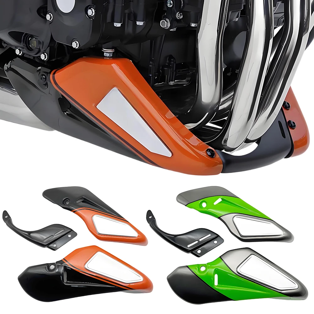 Motorcycle Bellypan Fit for Kawasaki Z900RS Z900 900RS 2018-2025 Belly Pan Lower Engine Spoiler Fairing Guards Cover
