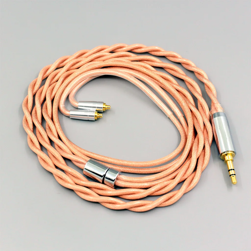 Type6 756 core Shielding 7n Litz OCC Earphone Cable For Sennheiser ie200 IE300 ie600 IE900 2.8mm LN007971