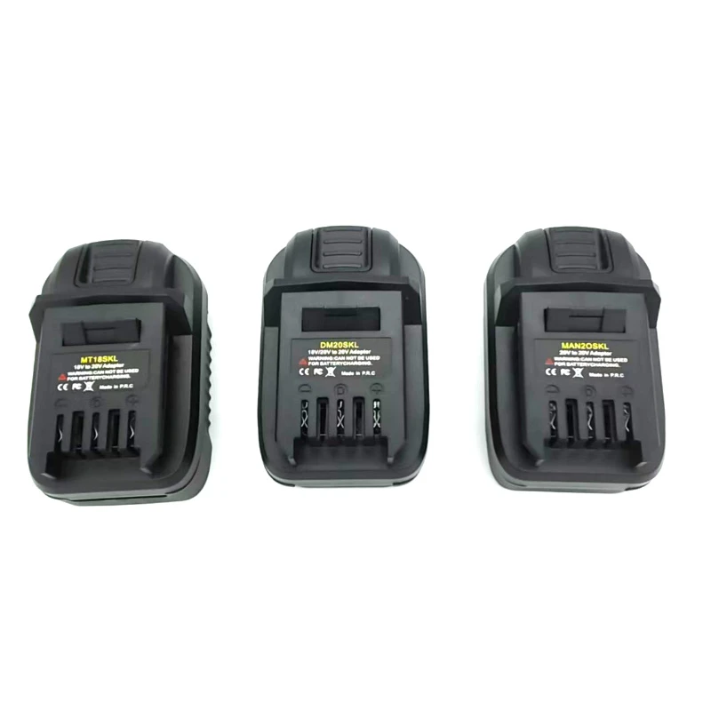 

For Makita/Dewalt/Milwaukee/Craftsman 18/20V Lithium Batteries Battery Adapter Compatible with For Skil 20V Battery Power Tools