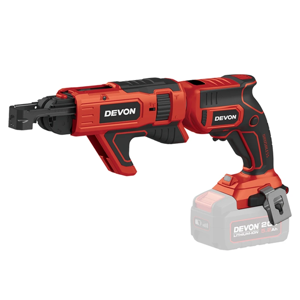 

DEVON High Quality Service 20v Lithium-ion Brushless Collated Cordless Drywall Screwdriver