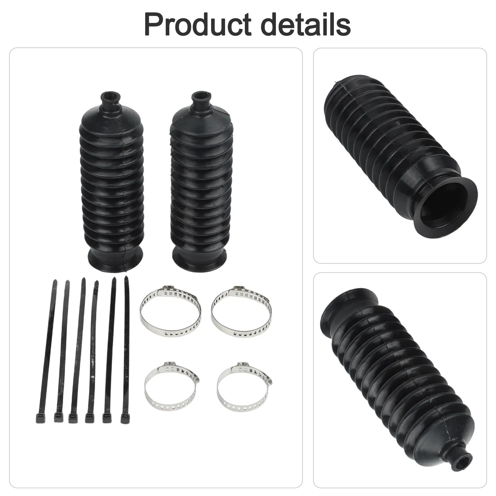 Steering Rack Boot Rack And Pinion Boot Withstands Extreme Temperatures Tie Rod Boot As Shown In The Figure For Maintenance
