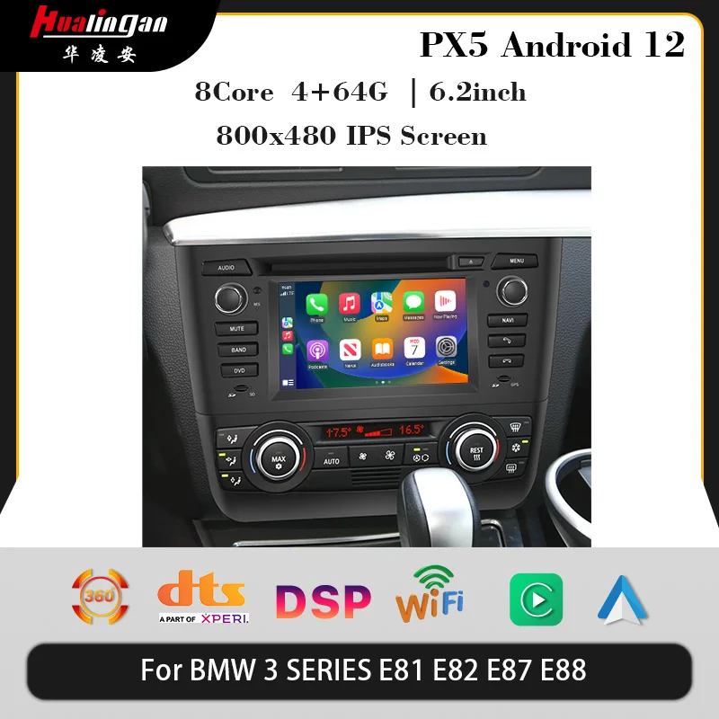 

Android Radio For Bmw 1 Series E81 E82 E88 Gps Navigation Multimedia 116i Screen 120i Radio Car Stereo Apple CarPlay Head Unit