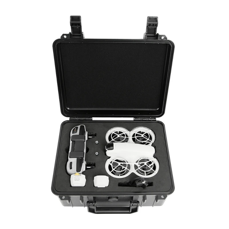 Quadcopter Carrying Case For UAV Storage Box Black Handbag Shockproof Travel Organizing With EVA Lining Drop Shipping