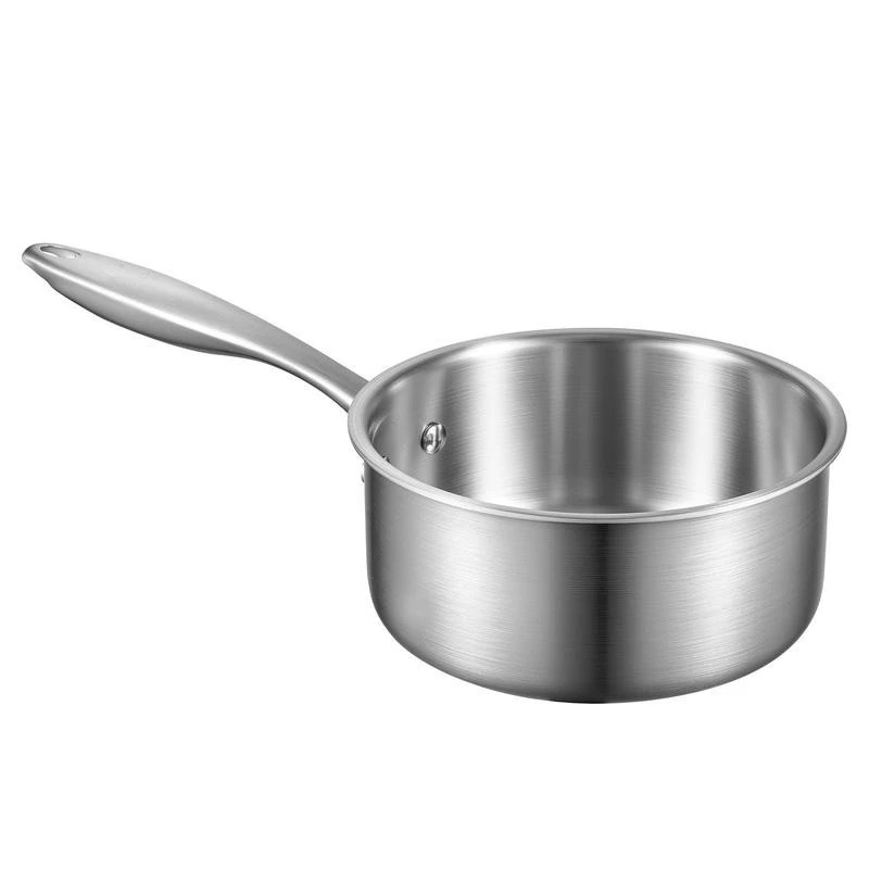 

1.5 QT Cooking Pot for Home Kitchen, Dormitory, RV, Small Saucepan with Glass Lid, Nonstick Interior, Ergonomic Handle, Induction Compatible, Dishwasher Safe, Oven Ready