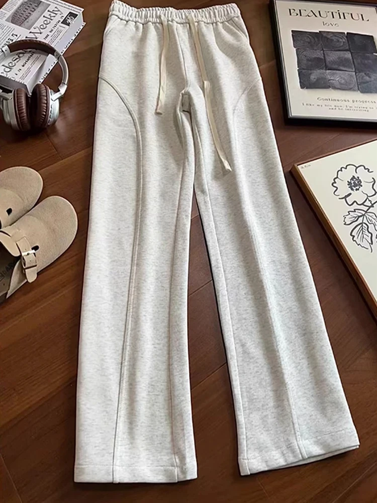 

Мужские спортивные штаны Cleanfit с эластичной резинкой на талии, свободные спортивные брюки с прямыми штанинами, осенний сезон, повседневная одежда