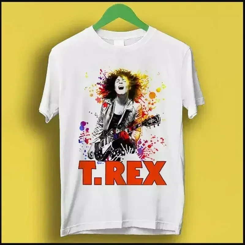 T.Rex Rock Band Marc Bolan Retro Cool Gift T-shirt, size S-5XL