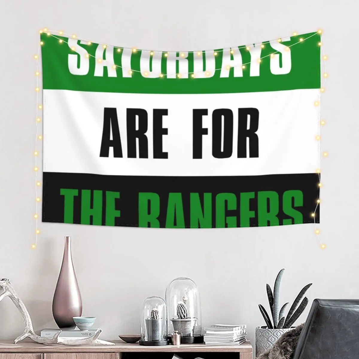 Saturdays are for The Rangers, University of Wisconsin-Parkside Tapestry Kawaii Room Decor Wall Hangings Decoration Tapestry