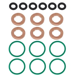 Set Fuel Injector Nozzle Copper Gasket O-ring Seal Kit 059130119 059130519 WHT000884 03L130277 For Audi VW Seat Skoda Volvo