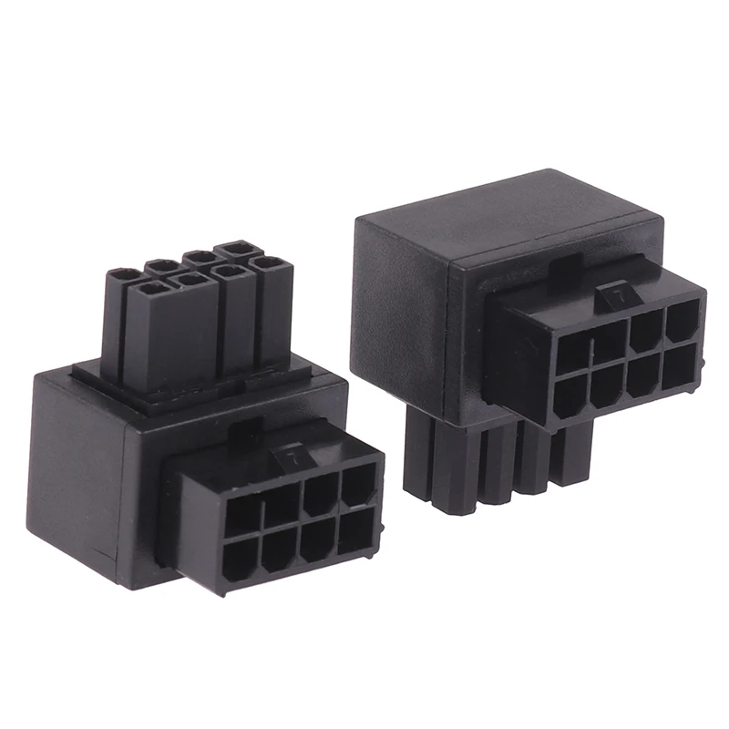 Motherboard CPU 8PIN Power Steering Connector 8PIN 90 Degree Adapter Power Interface Steering Head-F(x)