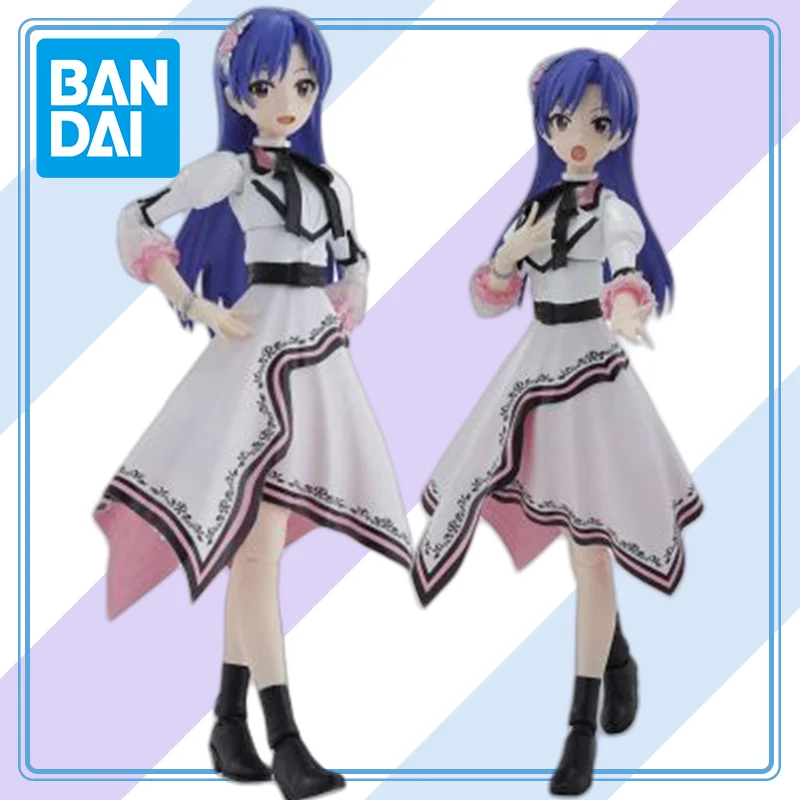 

【100% оригинал】BANDAI THE IDOLM@STER — Kisaragi Chihaya — 30-минутные сестры — 20-й юбилей. Ты и Ай! Фигурка гаражного комплекта