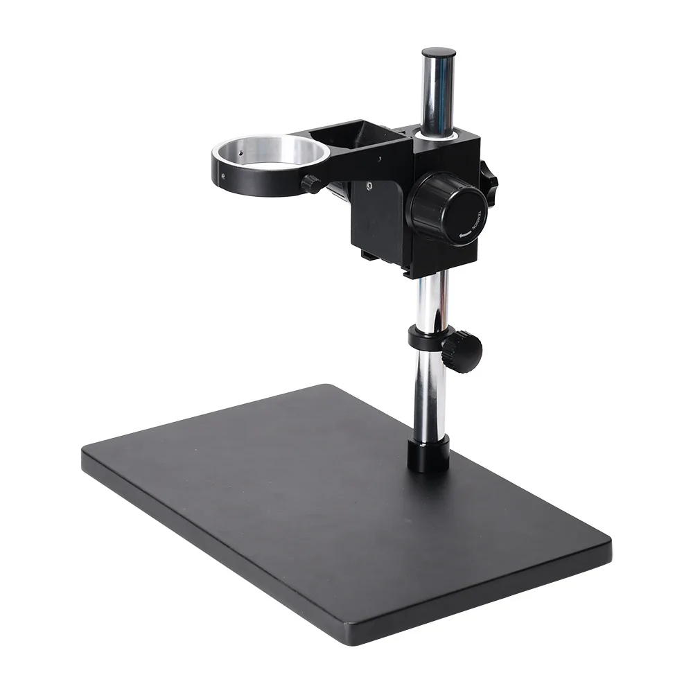 Industrial biological microscope lifting adjustment bracket Stereo microscope bracket 76mm large aperture