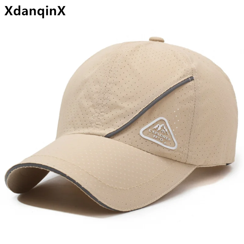 New Summer Ultrathin Breathable Mesh Cap Baseball Caps For Men And Women Personality Party Hats Golf Cap Snapback Cap Unisex