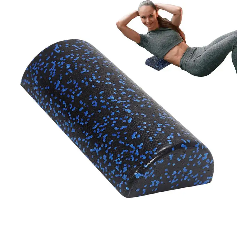 EPP Semi-circular Foam Roller Lightweight Exercise Roller Foam Firm Yoga Workout Roller Foam For Man and Woman Balance Exercises