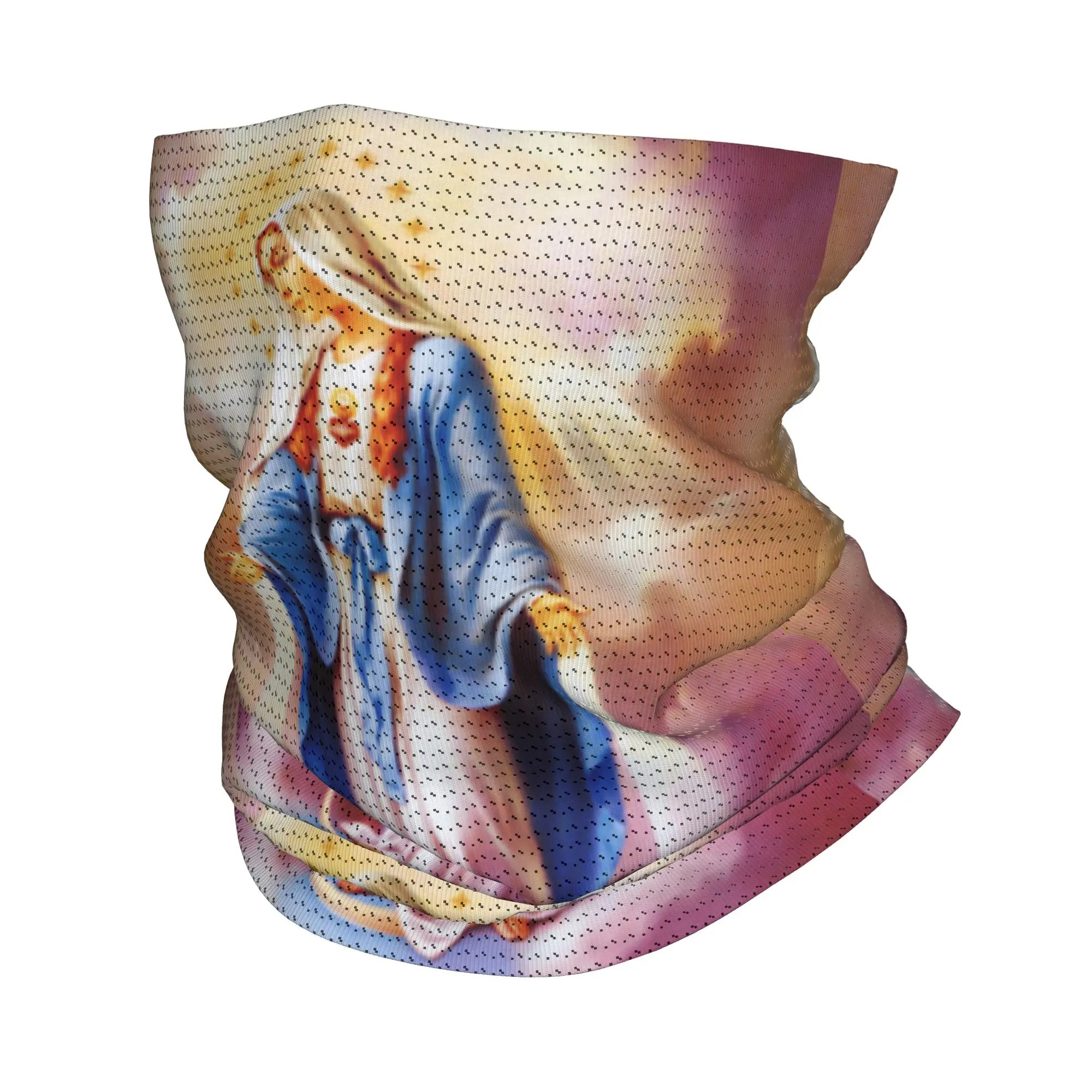 

Многофункциональный ветрозащитный зимний шарф-бандана с изображением Девы Марии (Гваделупская Дева) для мужчин и женщин, для походов