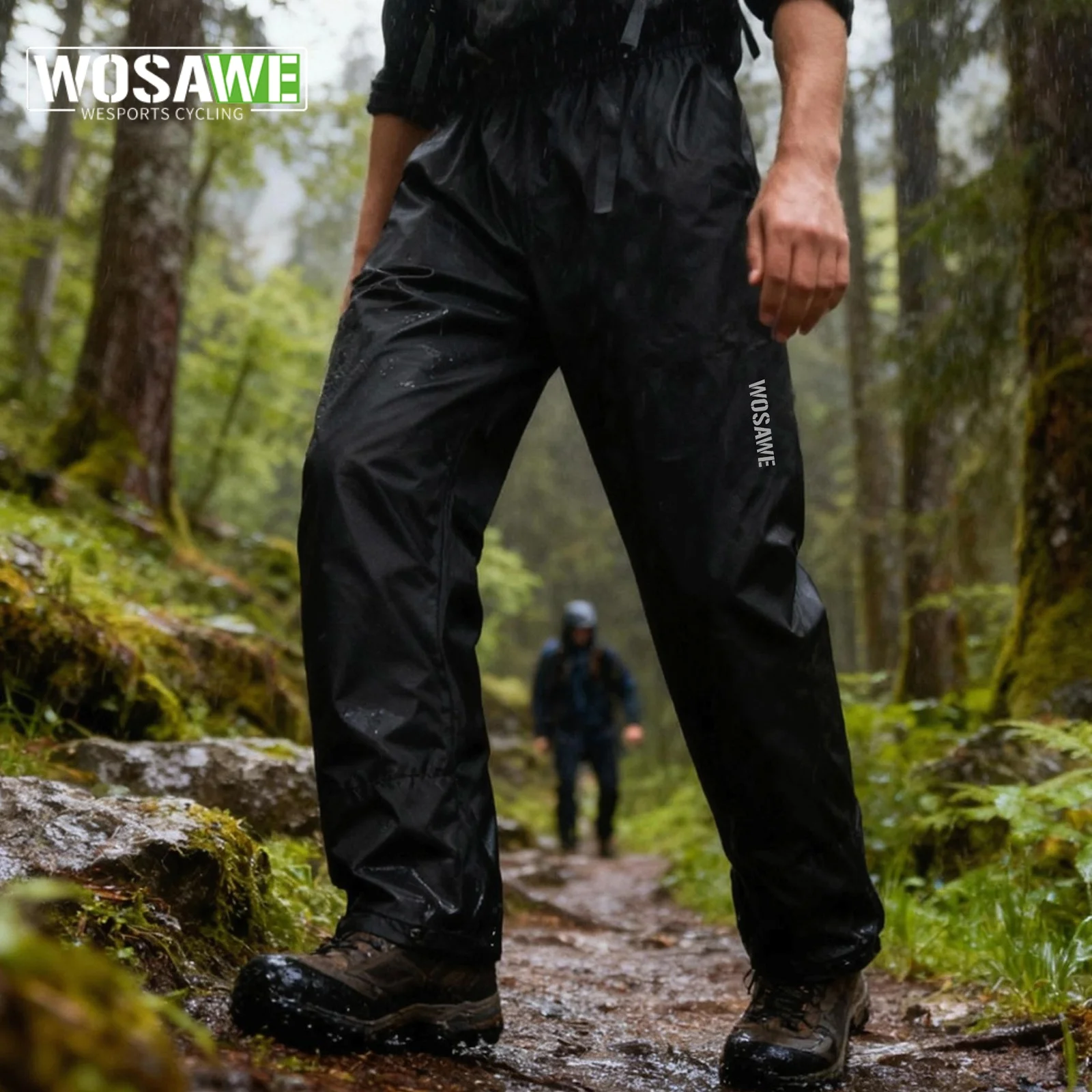 

Водонепроницаемые дышащие брюки WOSAWE для мужчин и женщин: ветрозащитные, для активного отдыха, кемпинга, походов, альпинизма, путешествий, рыбалки