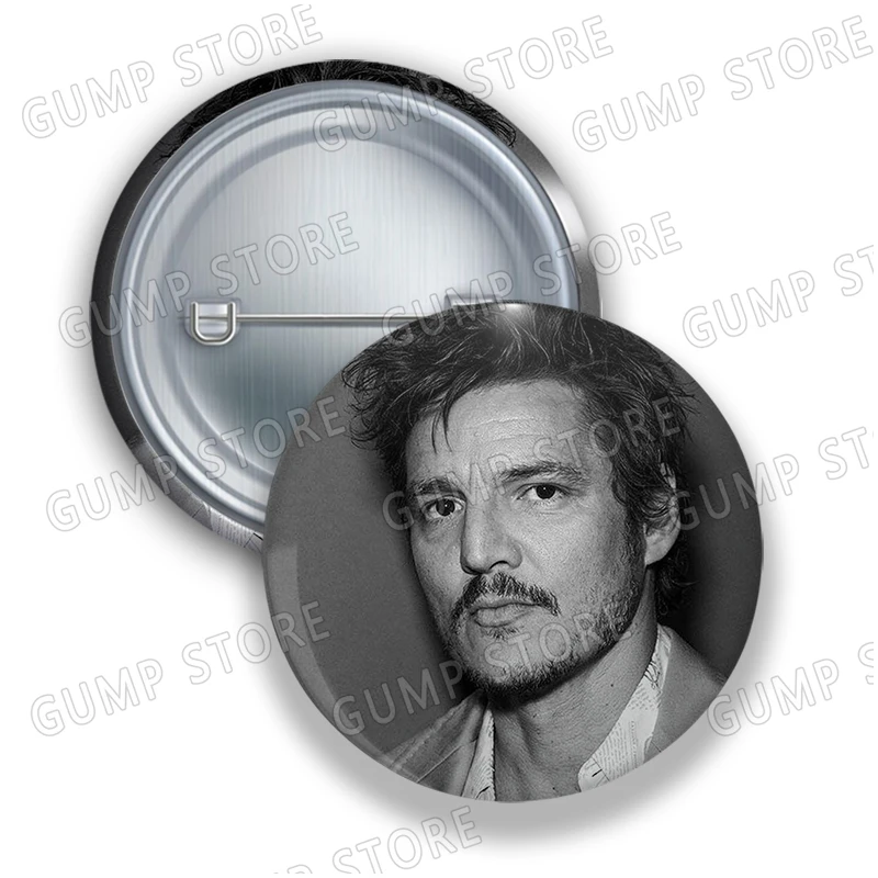 شعبية برنامج تلفزيوني الممثل شارات للمجوهرات اكسسوارات حقيبة ديكور بيدرو باسكال صفيح التلبيب زر بروش دبابيس المشجعين الأصدقاء الهدايا