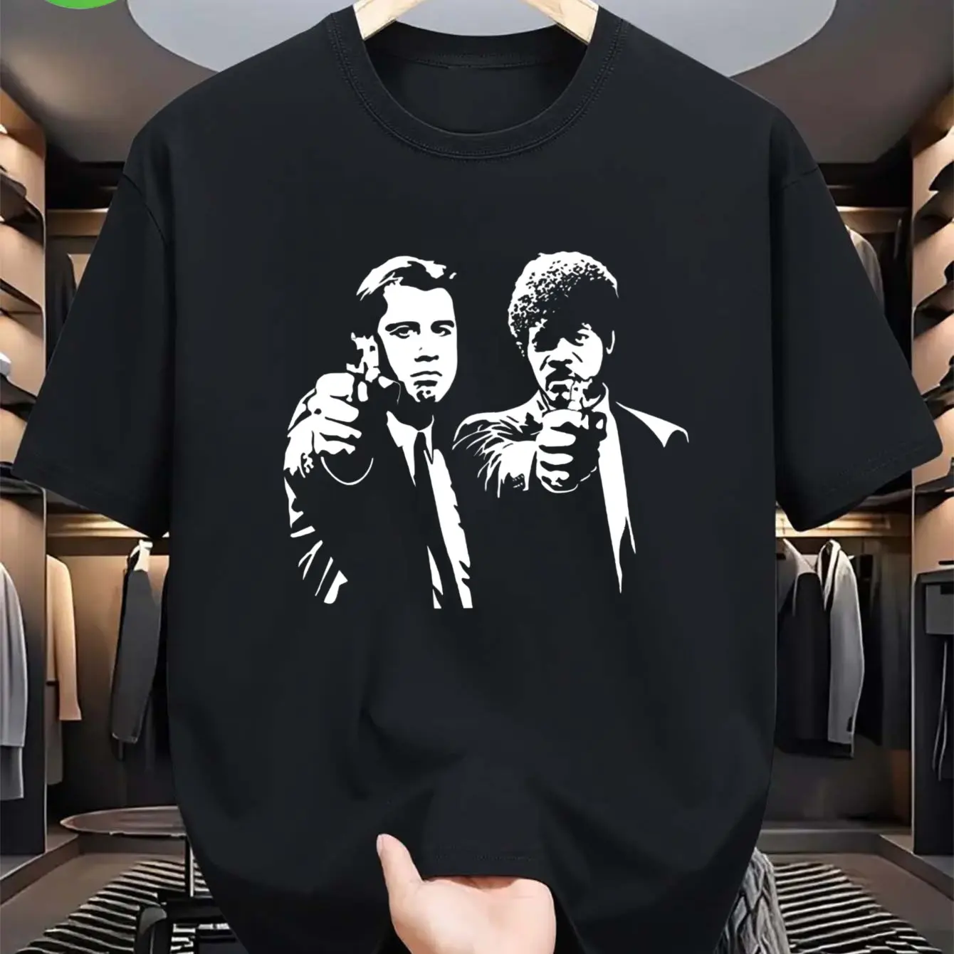 Pulp Fiction-Inspired T-Shirts Short-Sleeve Options for Men and Women Trendy Design Fit Casual Wear Ideal Gift Choice