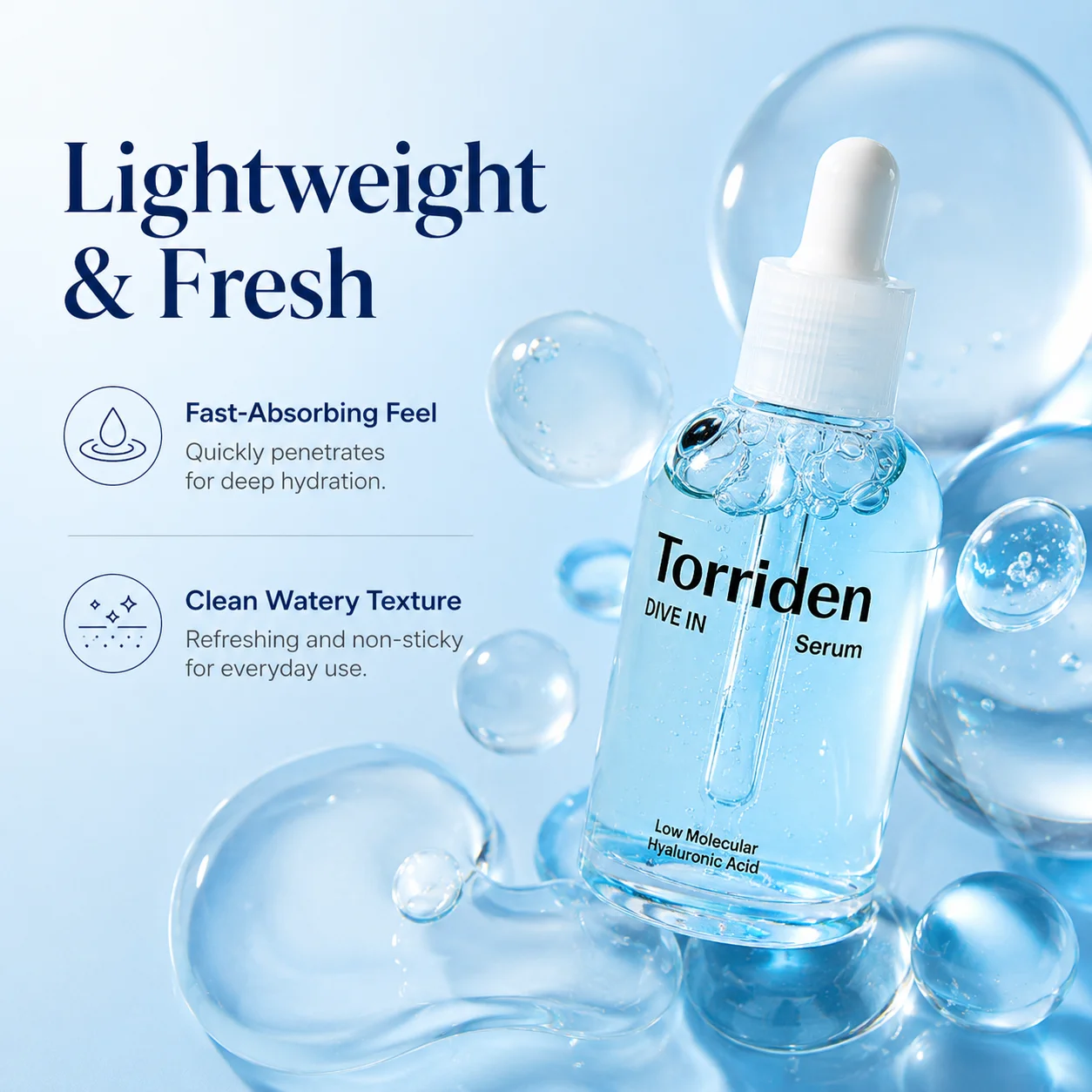 Torriden DIVE‑IN Low‑Molecular - Azelaic Acid Serum ulasan dan harga