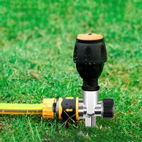 McGonagall nozzle 360 degree rotating automatic sprinkler for garden, lawn, landscaping, agricultural irrigation, and spraying