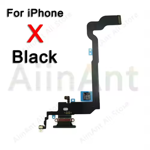 AiinAnt USB Port Charger Dock Connector Mic Charging Flex Cable For iPhone 7 8 Plus Xs Max X XR Dock Charging Flex - Image 12