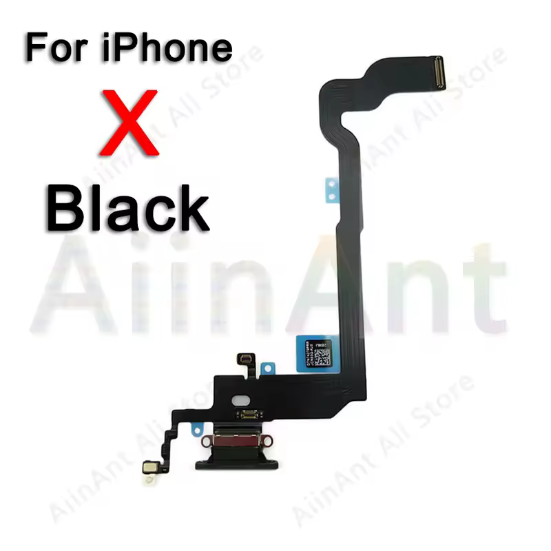 AiinAnt USB Port Charger Dock Connector Mic Charging Flex Cable For iPhone 7 8 Plus Xs Max X XR Dock Charging Flex - Image 12
