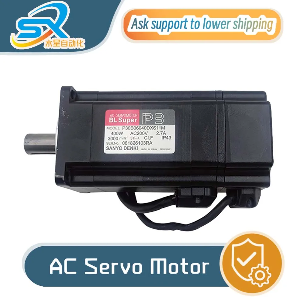 Servomotore AC Sanyo originale al 100% P30B06040DXS11M 400w Buone condizioni Funziona bene con garanzia