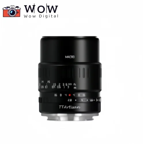 TTArtisan 40mm F2.8 Macro Lens for Sony E Mount a6600 Fujifilm XT4 XA XE X-Pro Canon M50 Panasonic Olympus M43 Nikon Z30 Camera