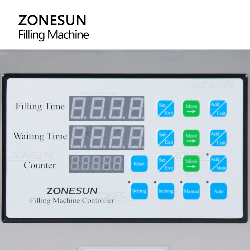 ZONESUN ZS-YT80 Peristaltic Pump Liquid Filling Machine Bottle Water Juice Beverage liquid Essential Oil 2.4L 4L Filler Machine