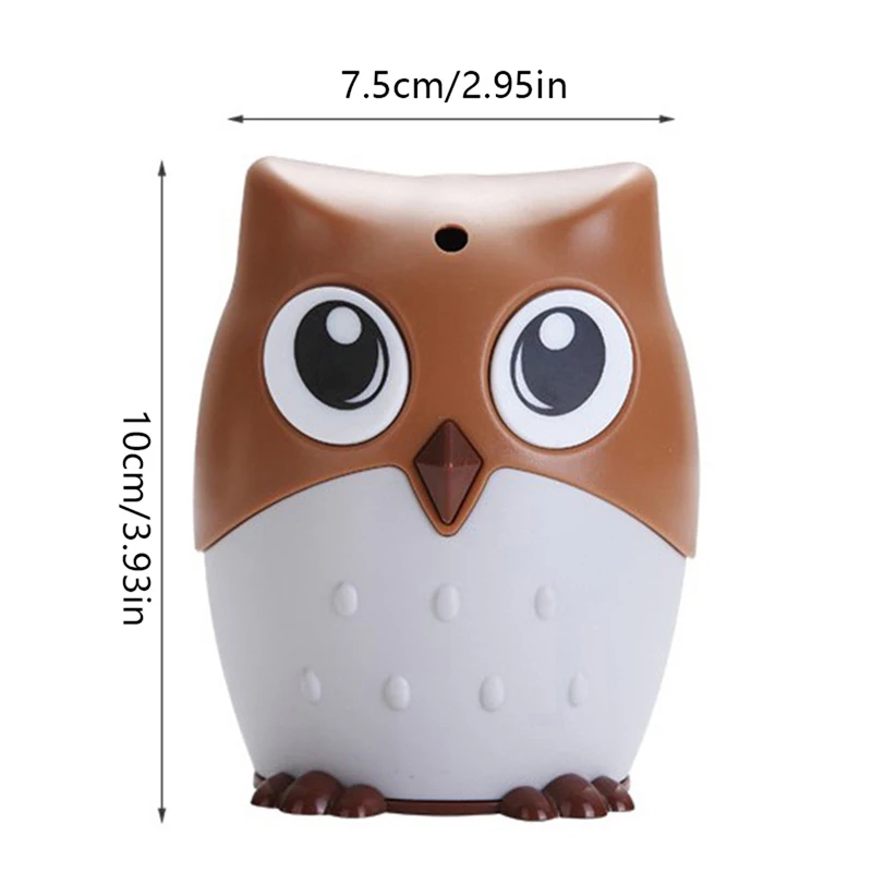 Cute Cartoon Owl Toothpick Holder Desktop Automatic Dispenser Tooth Pick Container Family Bar Accessories