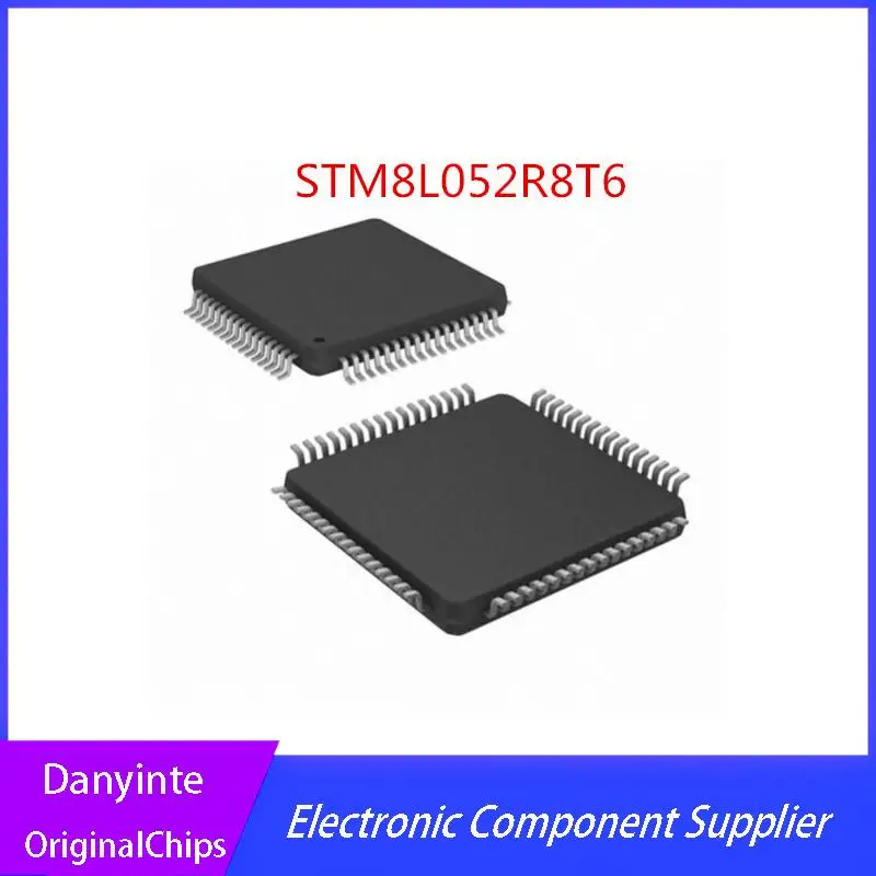 

NEW 50PCS/LOT STM8L052R8T6 STM8L052 8L052R8T6 STM8L052R8 052R8T6 TQFP64