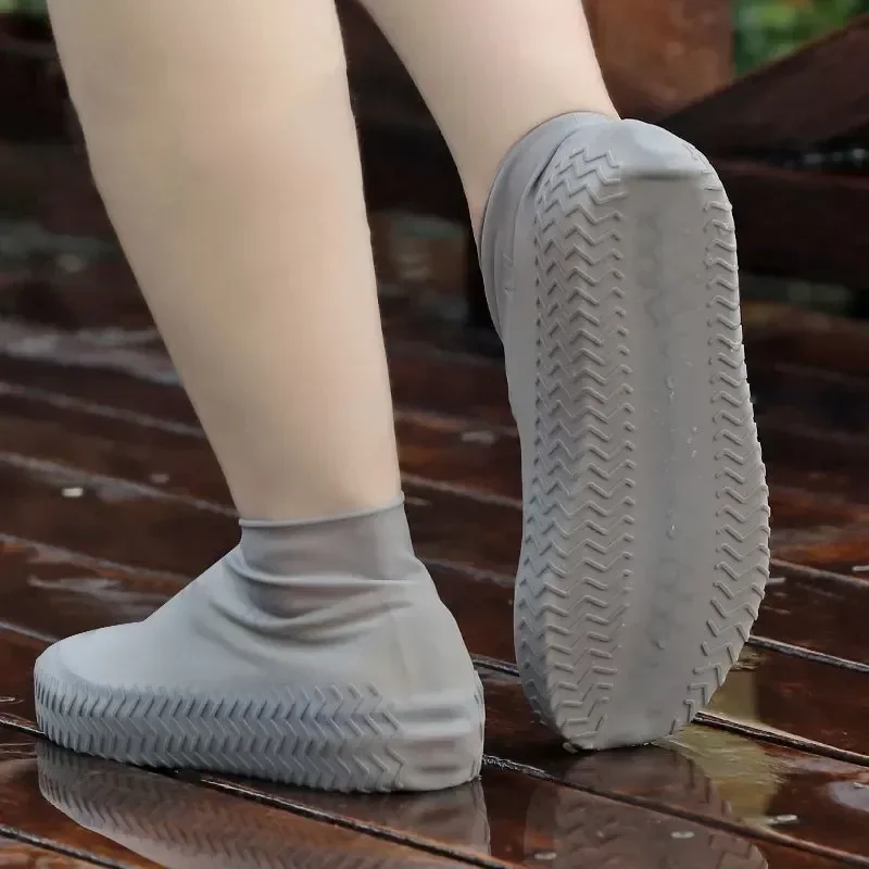 

Waterproof Silicone Shoe Covers Reusable Non-Slip Wear-Resistant Rain Shoe Covers Protector Anti-Slip Boot for Outdoor Rainy Day