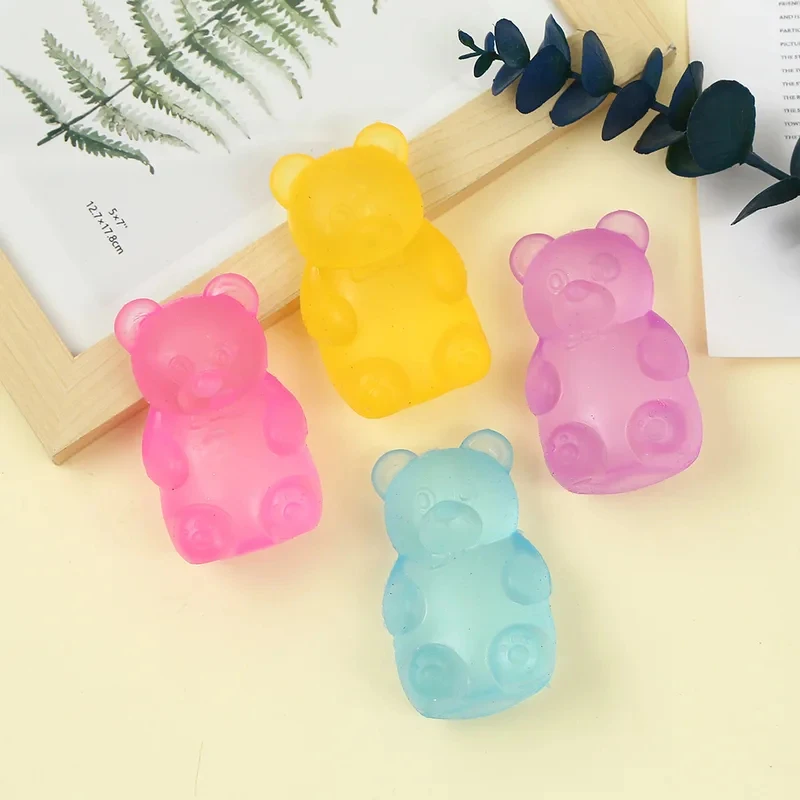 

New maltose bear decompression pinch music tpr cartoon vent toy decompression artifact