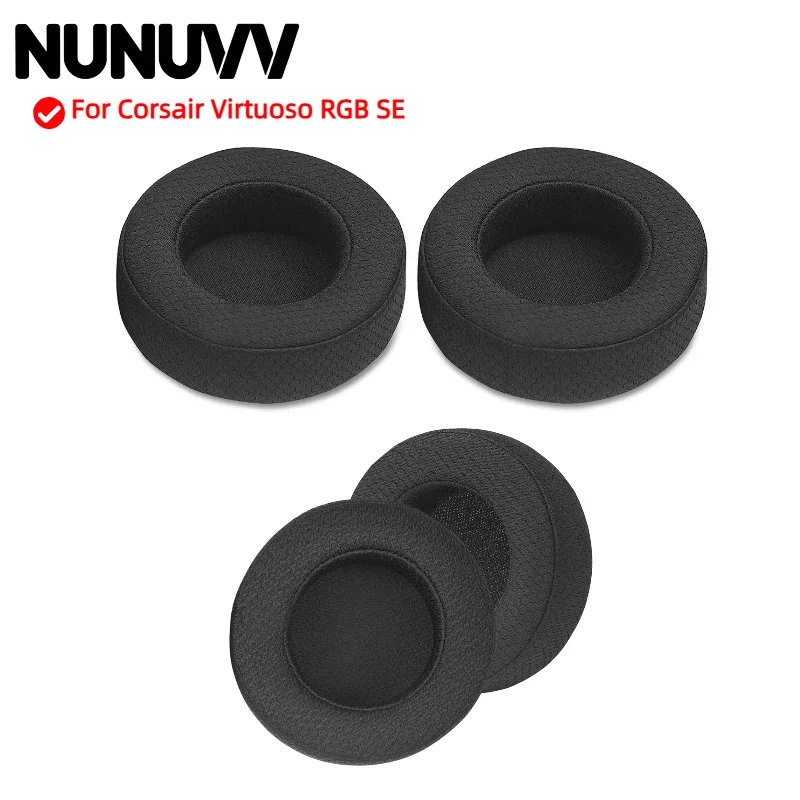 

Replacement Earpads Cushion For Corsair Virtuoso RGB SE Headphones Memory Sponge Sleeves Cover Case Repair Parts