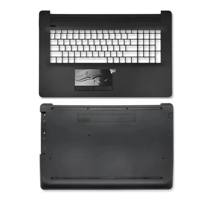 

CHJ New Bottom Case For HP 17-CA 17-BY 17-CR 17Q-CS 470 G7 TPN-I133 Laptop Top Lower Palmrest Bottom Case Silver Black L22508-00