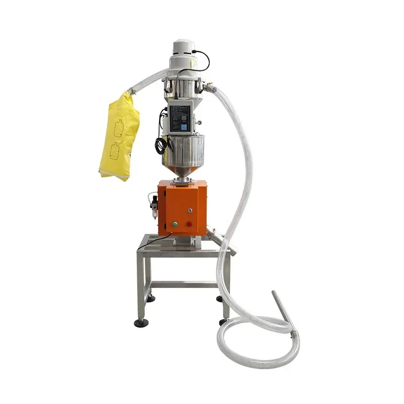 Automatic  feeding belongs to separation and screening  Plastic particles  bulk material pipeline type belongs to separator