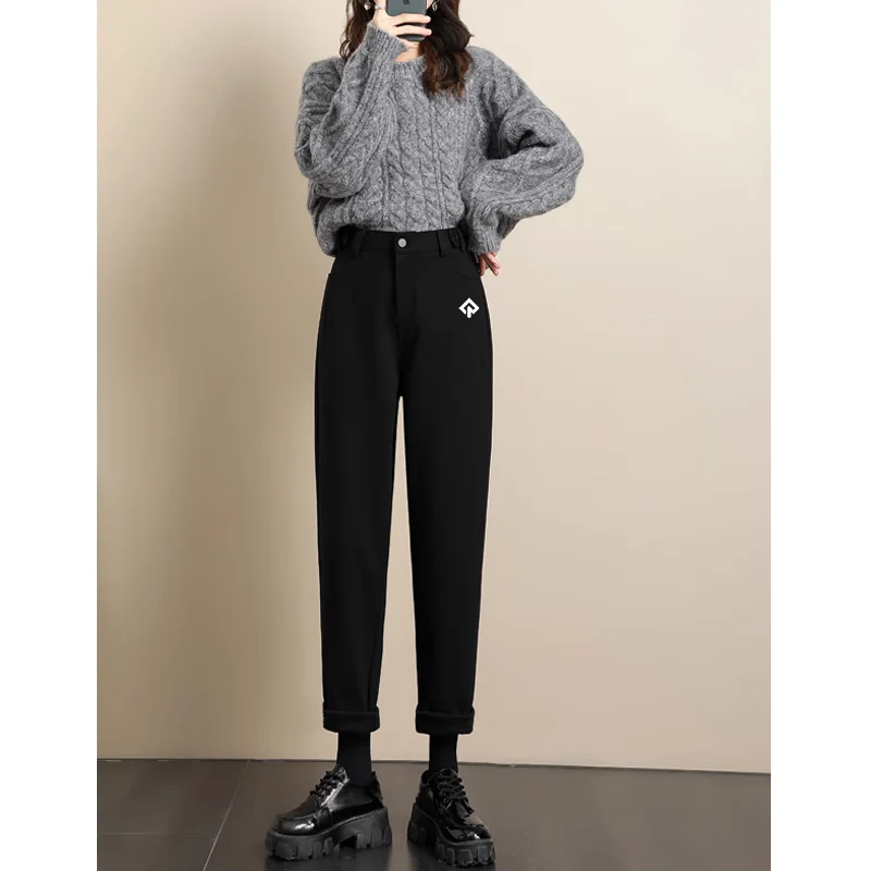 신상바지 High Quality Golf Pants Anew Women's Golf Wear Autumn Winter 2024 Casual Pants Thickening Straight Pants Women Golf Clothes