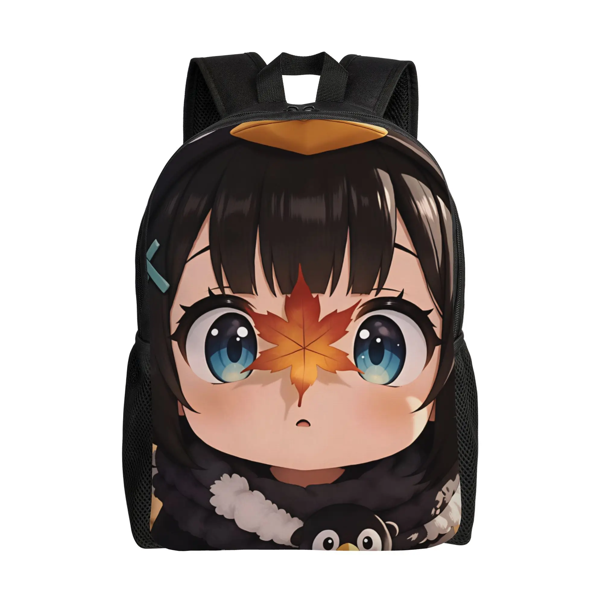 Gugu Gaga Penguin  Backpack  Stylish Backpacks Boy Outdoor Style Big High School Bags Custom Rucksack