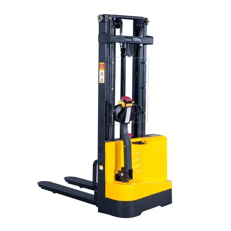 China Hot Sale Automatic Stacker Lifter Hand Stacker 1000กก