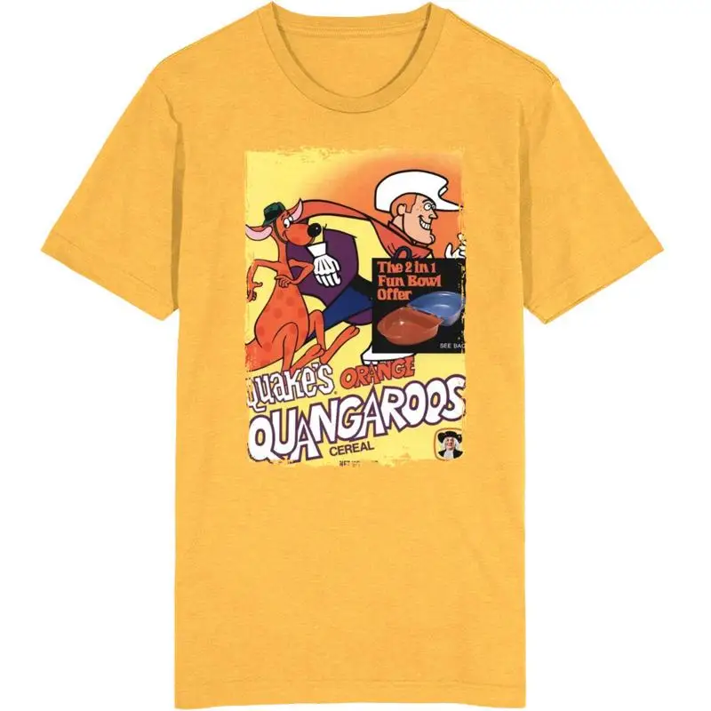 Camiseta de cereales Quakes Orange Quangaroos