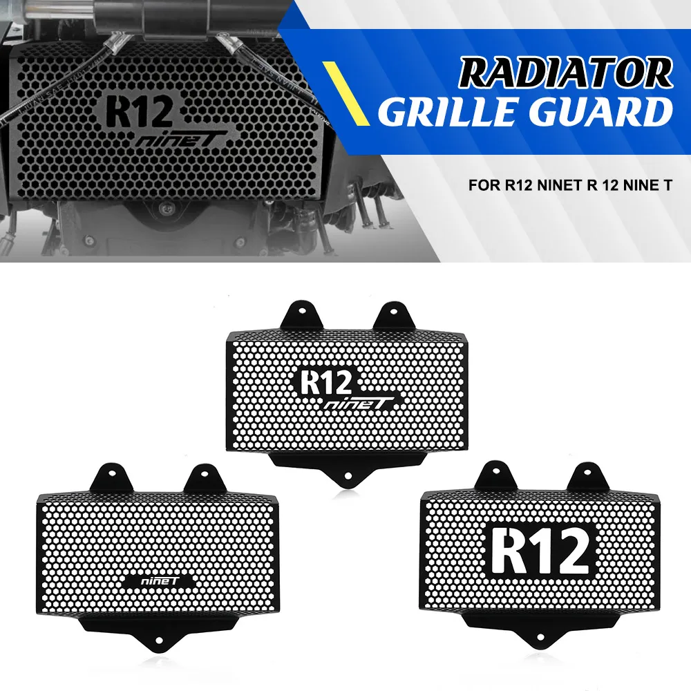 

R12NineT 2024 2025 2026 Motorcycle Radiator Grille Guard Oil Cooler Cooling Grill Cover Protector For BMW R12 NineT R 12 Nine T