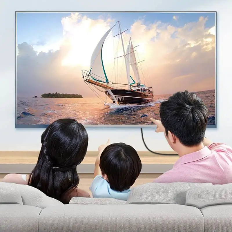 Кабель Mindpure HD002 3D 4K HD к HD, высокоскоростной кабель HD2.0 с золотым покрытием, кабель HDTV, длина 1,5 м/2 м/3 м для ноутбука, телевизора