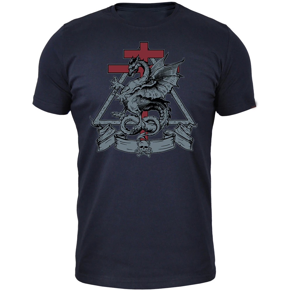 Order of The Dragon Sign T-Shirt. Summer Cotton Short Sleeve O-Neck Unisex T Shirt New S-3XL