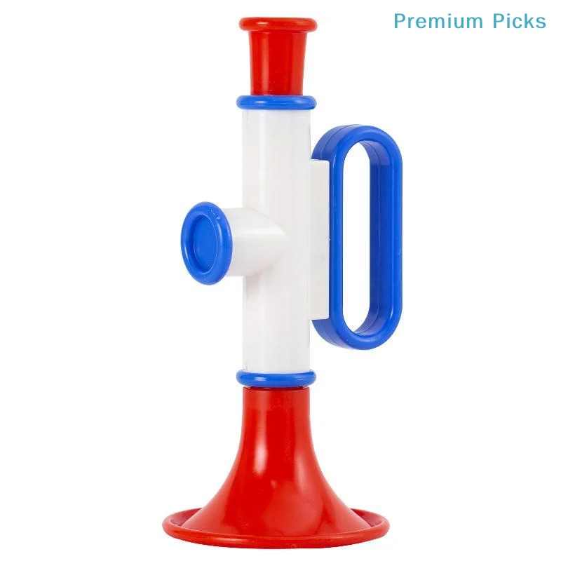 portablePlastic Vuvuzela Cheer Noise Maker, 1PC Random Color Football Fan Prop for Soccer Sports Event Kid Party Gift