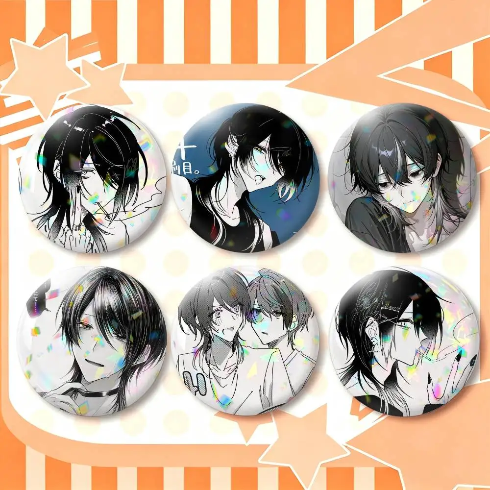 Anime K-Kasurich-h  25 32 44 58 75mm Badges Personalized Round Brooches Pins Accessory Gift