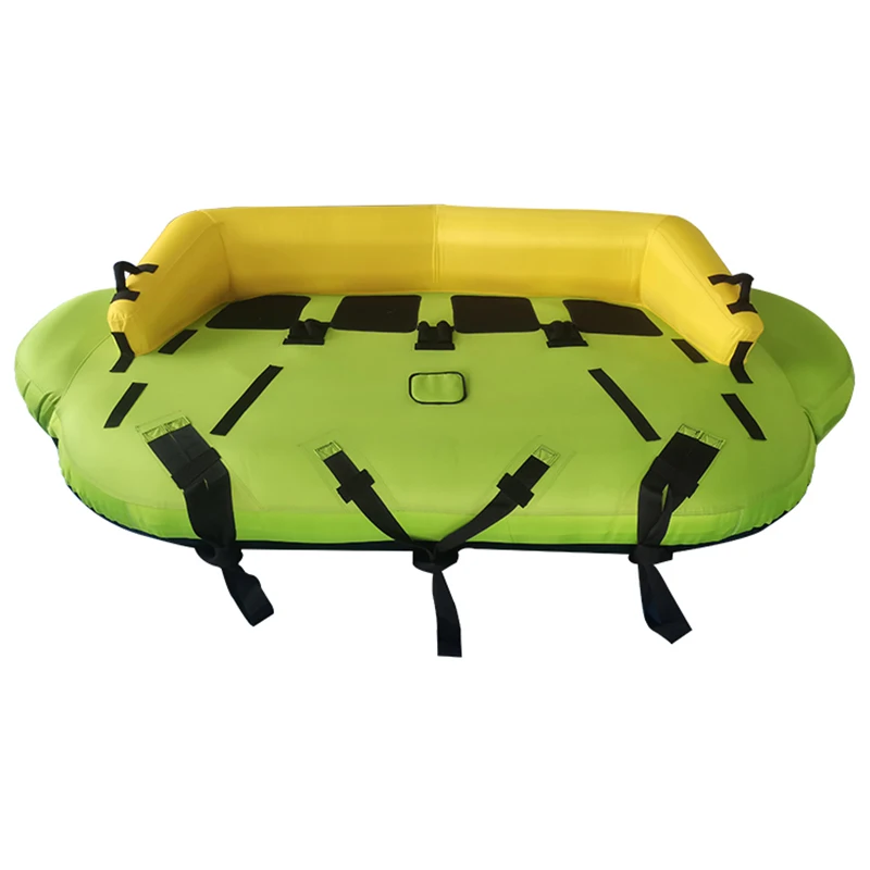 4 Person Inflatable Towel Tube Sofa,Durable, Water Sports