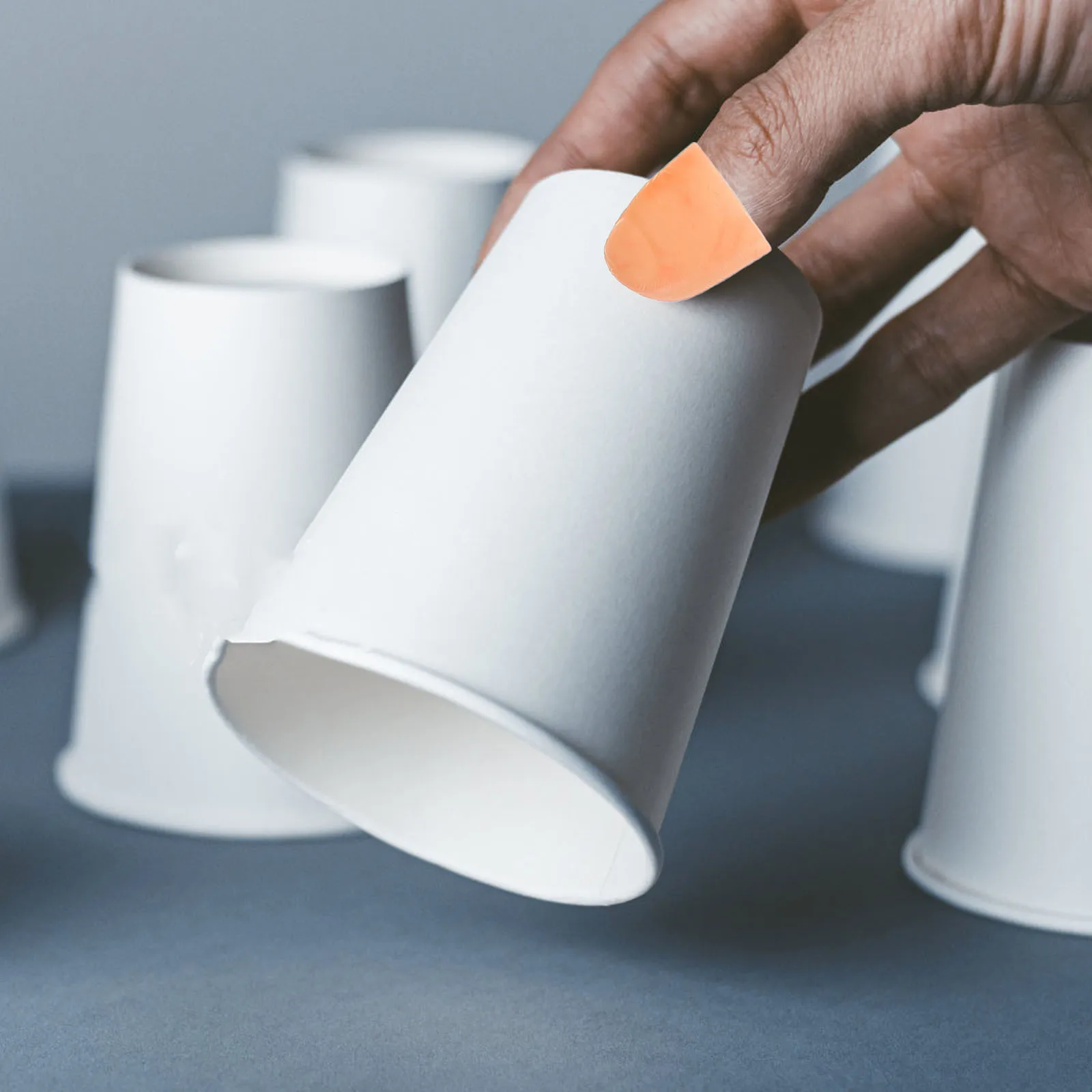 2 set dito mago espediente sciarpa trucco mago puntello puntello performance sul palco forniture per feste strumento espediente sciarpa