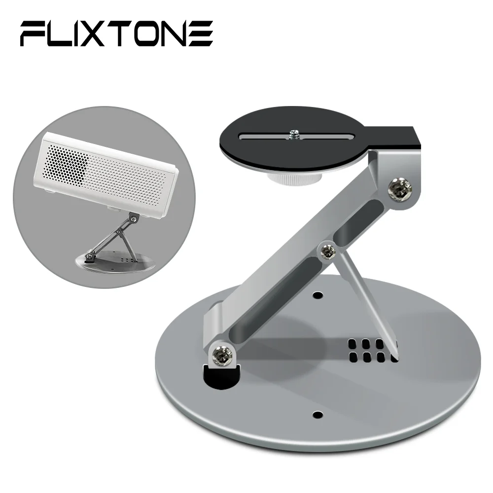 

Flixtone Desktop Projector holder Stand Table Mobile Projector Mount Removable Adjustable Universal Projectors Bracket Holder