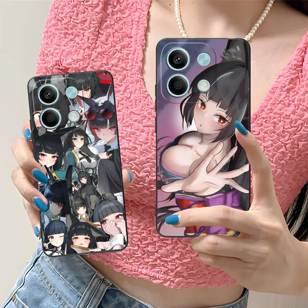 

Zenless Zone Zero Hoshimi Miyabi Phone Case for Xiaomi Redmi Note 14 13 12 11 A5 3 2 1 Pro Plus 4G 5G Colour Printing Protective