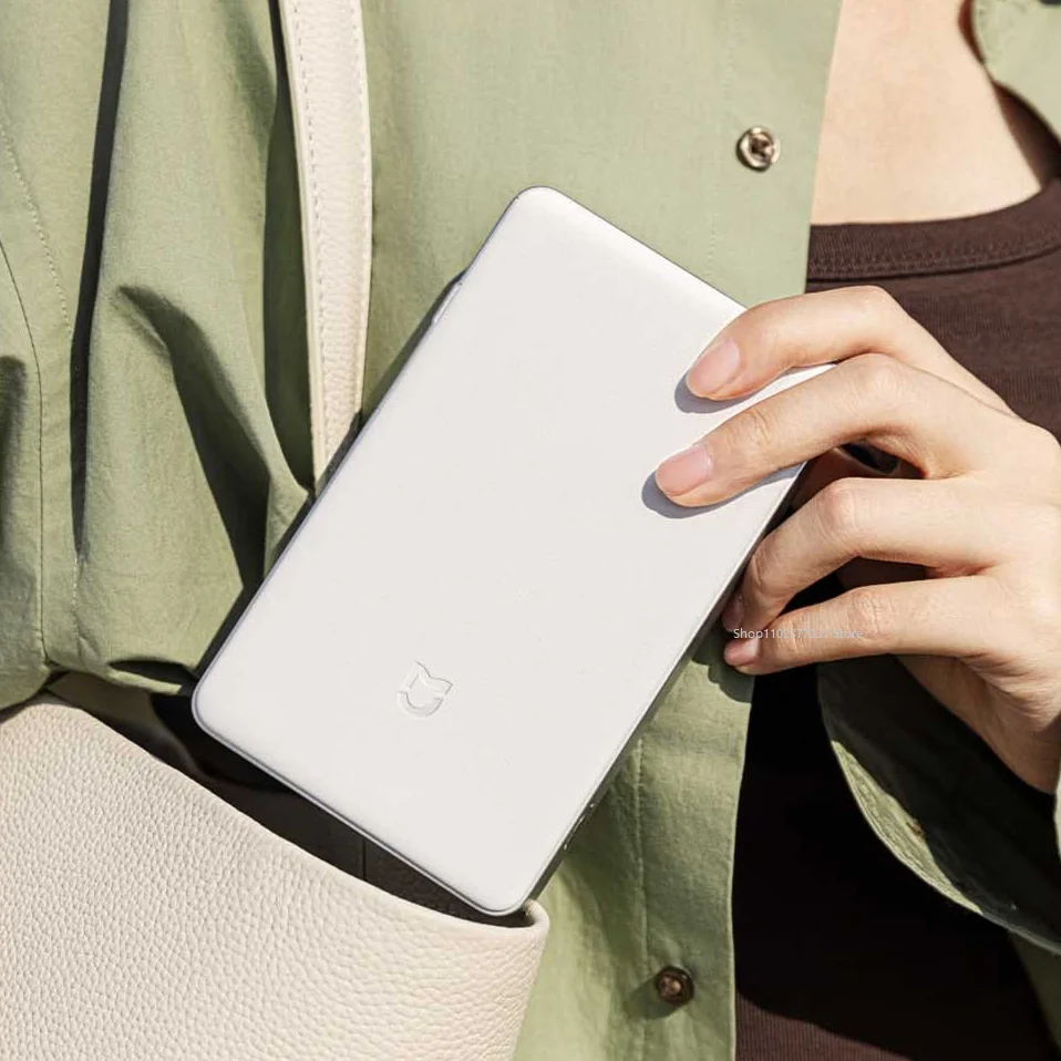 NEUER Xiaomi Mijia Pocket Photo Printer Pro AR Video Photo Bluetooth-Verbindung Integrierter automatischer Filmabdeckungs-HD-Druck